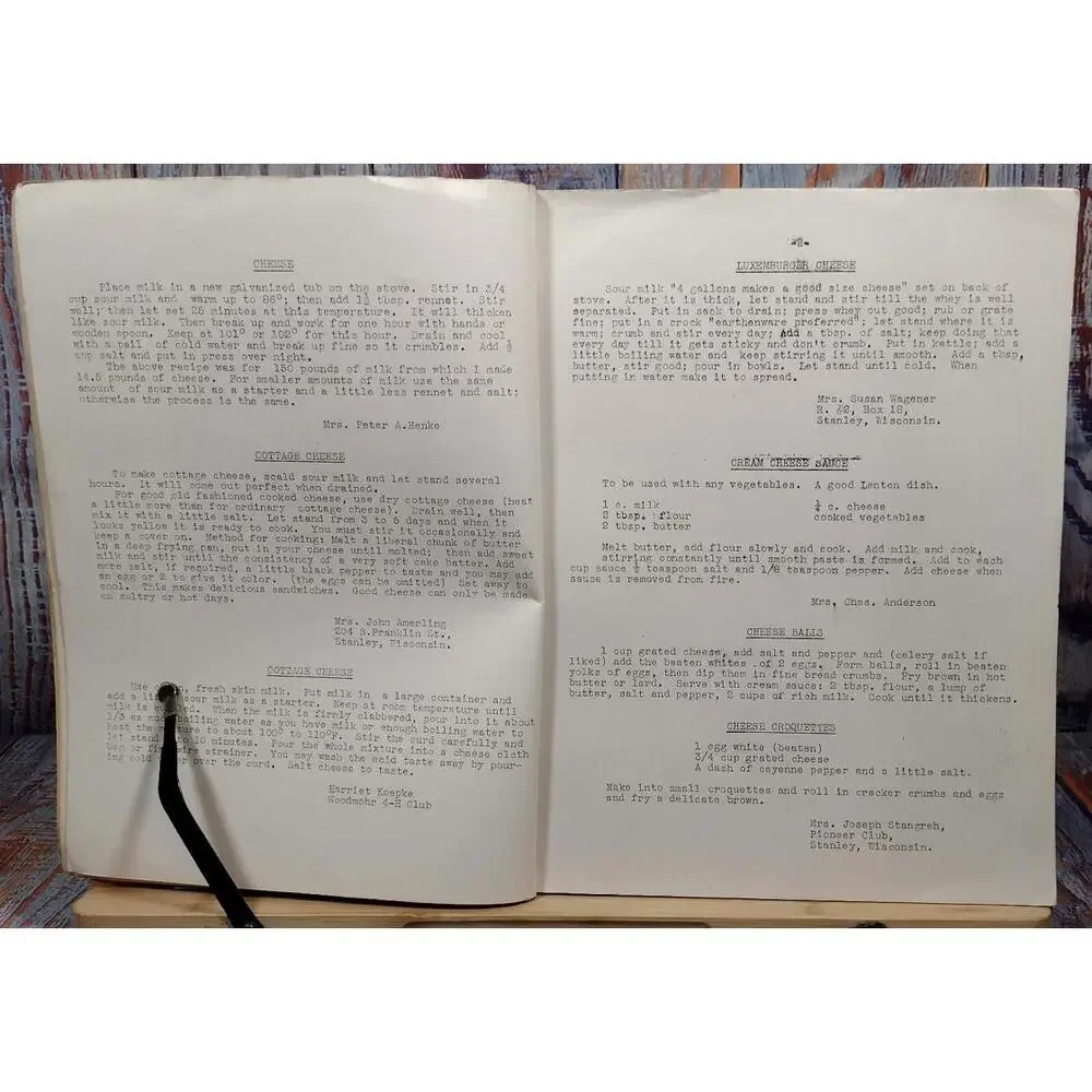 Badger Dairy Dishes‎ Vintage Cookbook